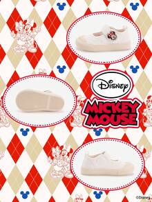 Disney 1 Pair Kids' Sneakers, Suitable For Daily Wear, Festivals, Sports, Outdoor Activities, Comfortable, Non-Slip, Durable, Breathable (Boys' Sneakers, Boys' Skate Shoes, Kids' Sports Shoes, Girls' Sneakers, Girls' Skate Shoes) - White - View 4