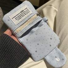SANRIO 新款韩版ins风亮片星星迷你方形钱包，少女百搭零钱包 - 彩色 - 查看 14