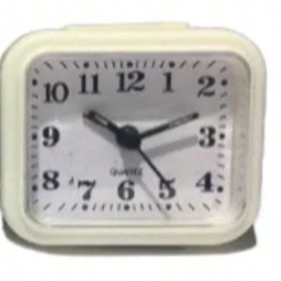 CL060 Despertador Analógico Cuadrado Diseño Básico - 1PC - Ver 1