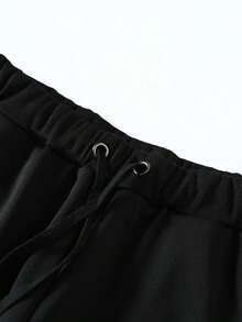 Men's Printed Sweatpants And Sweatshirt Set,Jesus Pullover,Spanish Christian Faith Unisex Pullover,Versatile For Daily Casual Wear, Weekend Outings, Hangouts With Friends, Traveling And More. This Matching Set Is An Essential Wardrobe Staple For Men And Makes A Great Gift For Boyfriends Or Husbands, Fall Clothes - 黑色 - 查看 8