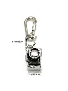 3件套锌合金吊坠钥匙扣，航空机票及旅行主题包包挂饰，时尚包包及钥匙扣配件 - 日常装饰吊坠，创意礼物，适合情侣、同事、朋友、学生、导师以及趣味派对礼品 - 彩色 - 查看 7