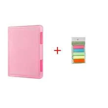 Caja de archivos A4 de escritorio minimalista, organizador de documentos de plástico transparente para oficina - Multicolor - Ver 18