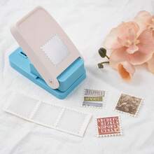 大型印章机，矩形/正方形/鲸尾形，手动印章工具，适用于手工制作、剪贴簿制作和手工卡片制作 - 彩色 - 查看 4