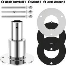 24mm/0.94" 316 Stainless Steel Thru Hull Exhaust Skin Part Of Air Heater Parking Heaters For Boat Marine Car Truck - Straight - View 7