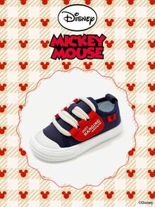 Disney 1 Pair Children's Collaborative Sports Shoes, Suitable For Daily Wear, Festivals, Sports, Outdoor, Comfortable, Non-Slip, Durable, Breathable (Boys' Sports Shoes, Boys' Skate Shoes, Children's Sports Shoes, Girls' Sports Shoes, Girls' Skate Shoes) - Blue - View 2