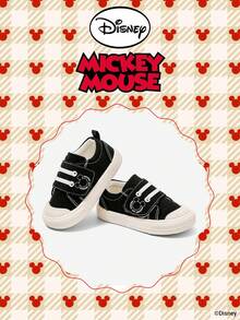 Disney 1 双儿童联名运动鞋，适合日常穿着、节日、运动、户外活动，舒适、防滑、耐穿、透气（男童运动鞋、男童滑板鞋、儿童运动鞋、女童运动鞋、女童滑板鞋） - 黑色 - 查看 2