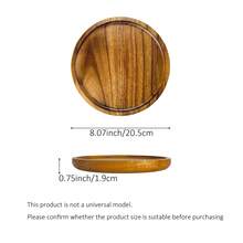 Einzigartige asymmetrische Holztabletts, asymmetrisches Design, geeignet für Kaltplatten, Käse, Obst, Sushi und Heimdekoration - massive Holz Lebensmittel Präsentationstabletts, ideal für Zuhause, Restaurant und Outdoor Camping, Servierplatten, Küchenutensilien, perfektes Einweihungs- oder Neujahrgeschenk, geeignet für verschiedene Anlässe, ganzjährig - Braun - Übersicht 14