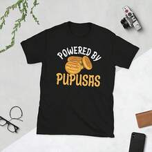 Camiseta unisex para amantes de las pupusas de El Salvador - Negro 2 - Ver 1