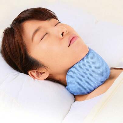 Correa Correctora de Ronquidos para Mandíbula, Dispositivo Anti-Ronquidos Cómodo Ajustable, Mejora la Calidad del Sueño y Previene la Respiración Bucal Durante la Noche