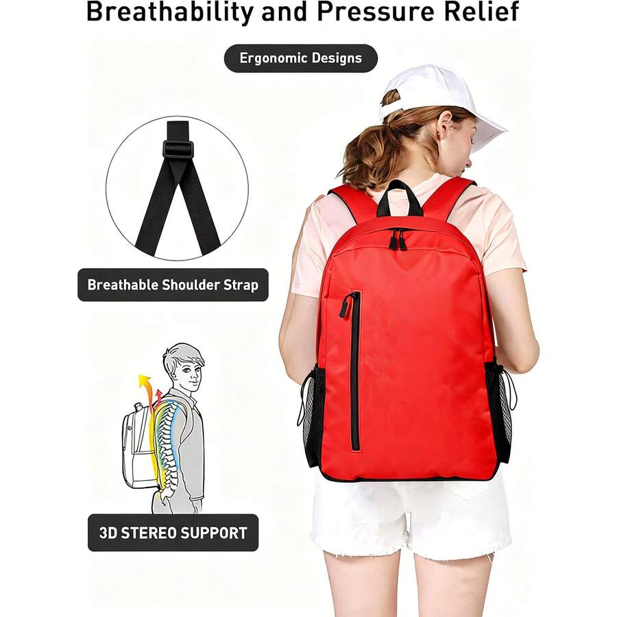 Mochila clásica duradera, adecuada para la escuela, el estudio, los viajes y otros escenarios