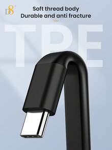 可爱钥匙扣式D8 USB-C钥匙扣数据线，10厘米短款USB-A转USB-C数据线，3A快充，480Mbps数据同步线，便携式迷你充电器，适用于移动电源，小巧精致的钥匙扣数据线，时尚百搭，适合日常使用和旅行，兼容 17/16/16 Pro/16 Pro Max/15/15 Pro/14/13/12/11/XS/XR/X/8，三星手机适用，妇女节礼物 - 彩色 - 查看 9