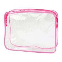 大容量透明便携旅行洗漱化妆包 PVC防水耐磨简约多功能化妆包 - 多色 - 查看 12