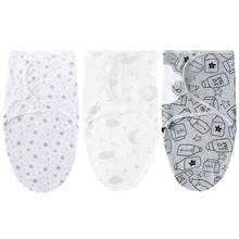 Oaoleer 3PCS BABY Swaddle 0-3 Months - Swaddles For Newborn, Adjustable Newborn Swaddling Wrap For Baby Boys And Girls, Swaddle Blanket Sleep Sack, Easy Change - Multicolor - View 12