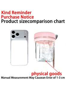 隔夜燕麦罐（带盖和勺子）大容量密封罐（可装牛奶、麦片、水果）便携式早餐牛奶杯女士玻璃沙拉/酸奶杯梅森罐（带盖，可装麦片，方便携带）带刻度的蔬菜水果沙拉储存罐返校礼物 - 彩色 - 查看 9