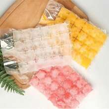 14/24孔硅胶冰格模具 - 粉色冰格，适用于冷饮、冰球、冰淇淋、巧克力、饮料、果汁，适合家庭厨房、生日派对等各种场合，是完美的礼物之选。 - 彩色 - 查看 11