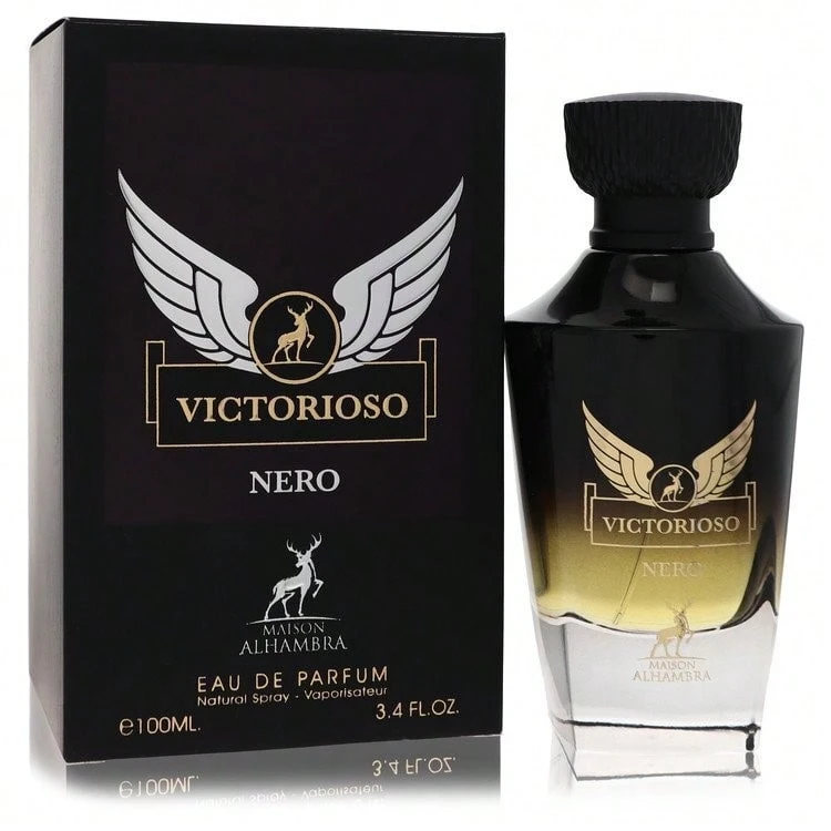Maison Alhambra Victorioso Nero By Maison Alhambra Eau De Parfum Spray 3.4 Oz (Men) - 花卉印花 - 查看 1