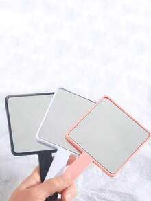 1/2 chiếc gương trang điểm cầm tay cỡ lớn, thiết kế hình bướm, gương trang điểm di động để dặm lại lớp trang điểm. - Nhiều màu - Xem 10
