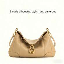 2026新款JW PE Jayla单肩包，葫芦吊坠装饰，独特设计，适合工作、通勤、约会、外出、聚会、旅行、购物等多种场合。 - 卡其色 - 查看 9