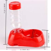 猫狗专用增高水碗，宠物饮水器，塑料猫狗饮水器 - 350毫升 - 查看 2