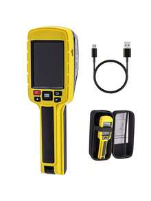 Thermal Imaging Camera, 60x60 (3600 Pixels) IR Resolution Infra-Red Camera With 2.8" Color Display Screen, Built-In SD Card And Li-Ion Battery, For HVAC, Electrical System Automatic Detect - Yellow - View 8