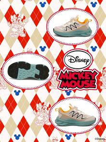 Disney 1 双儿童运动鞋，适合日常穿着、节日、运动、户外活动，舒适贴合，防滑耐穿，透气性好（男童运动鞋、男童滑板鞋、儿童运动鞋、女童运动鞋、女童滑板鞋） - 米色 - 查看 4