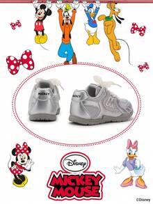 Disney 1 Pair Kids' Sneakers, Suitable For Daily Wear, Festivals, Sports, Outdoor Activities, Comfortable, Non-Slip, Durable, Breathable (Boys' Sneakers, Boys' Skate Shoes, Kids' Sports Shoes, Girls' Sneakers, Girls' Skate Shoes) - Silver - View 3