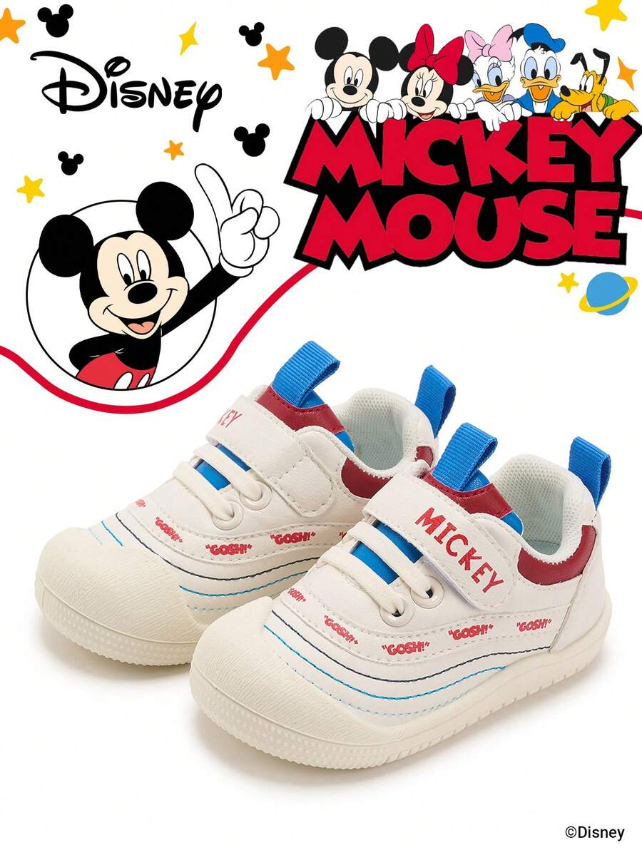 Disney 1 Pair Kids' Sneakers, Suitable For Daily Wear, Festivals, Sports, Outdoor Activities, Comfortable, Non-Slip, Durable, Breathable (Boys' Sneakers, Boys' Skate Shoes, Kids' Sports Shoes, Girls' Sneakers, Girls' Skate Shoes) - Blue - View 1