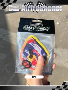 Racecar Sport, Russell Driver, Car Diffuser 63 And Norris Helmet, Car Diffuser, Suitable For Car Air Vent, Rearview Mirror; Car Diffuser Pad, Car Interior Hanging Decor, Creative Gift, Suitable For Fans And Friends - Different Pattern Designs for the Same Fragrance (citrus, Ylang-ylang, Rose, Musk). - View 6