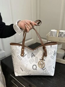 2026 Nowa, minimalistyczna, szykowna torebka typu crossbody w stylu vintage, elegancka torebka na co dzień dla kobiet - Biały - Zobacz 2