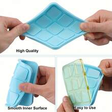 6pcs/Set XO Chessboard Silicone Mold With 5 Chess Pieces Mold, XO Chessboard Game Resin Silicone Mold, DIY Desktop Chessboard Game - 6 Pieces/set - View 7