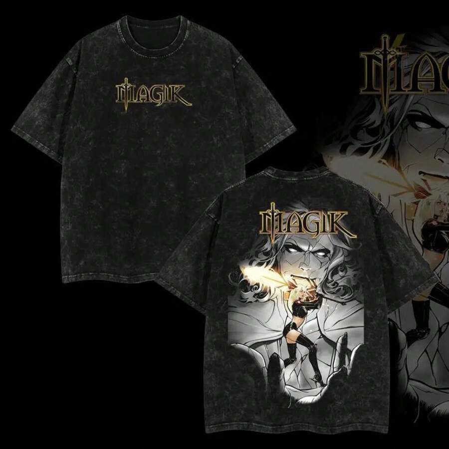 Subaru Natsuki - RE ZERO Vintage Graphic Tees Anime Hoodie Tee Acid Washed,Subaru Shirt, ReZero T-Shirt, Anime Clothing Unisex Manga Anime Shirt Top Menswear Womenswear StreetwearX1S0001 - 黑色 - 查看 1