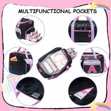 儿童旅行包、舞蹈包、带鞋仓的女孩过夜包 - A字旅行袋 - 查看 7