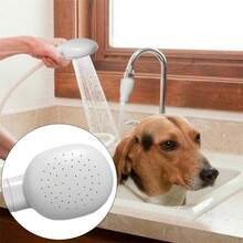 Portable Sink Faucet Shower Head, Multi-Function Rubber Hose Shower Head, Easy To Install, Versatile Sink Shower Head Accessory, Suitable For Bathroom Sink And Garden Hose Connection, For Shampooing, Pet Bathing, RV Bathroom And Home Use - 1.5-meter Extended Shower Head and Metal Adjustment Buckle - View 10