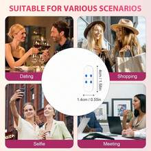 120Pcs Invisible Face Stickers V Shape Neck Eye Double Chin Lift Tapes Patch For Ladies Christmas Holiday Gifts - Multicolor - View 5