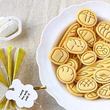 1 chiếc/8 chiếc khuôn làm bánh quy chủ đề nướng bánh, dụng cụ làm bánh tại nhà, khuôn cắt bánh quy hình hoạt hình quả nam việt quất, khuôn dập khuôn bánh quy. - Xem 7