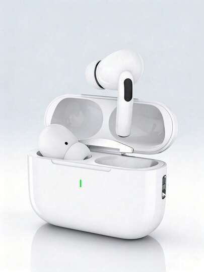 Auriculares inalámbricos Bluetooth TWS con micrófono integrado para llamadas claras, larga duración de la batería, diseño resistente al sudor, auricular cómodo, compatible con dispositivos iOS y Android, adecuado para fitness, correr y uso diario