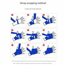 2pcs 3 Meters/5m Boxing Handwraps Elastic Muay Thai Bandages Handguards Martial Arts Training Wraps For Men & Women - Multicolor - View 4