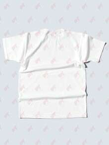 Funny Gamer Why I Lose At Games Back Printed T-Shirt - White - View 4