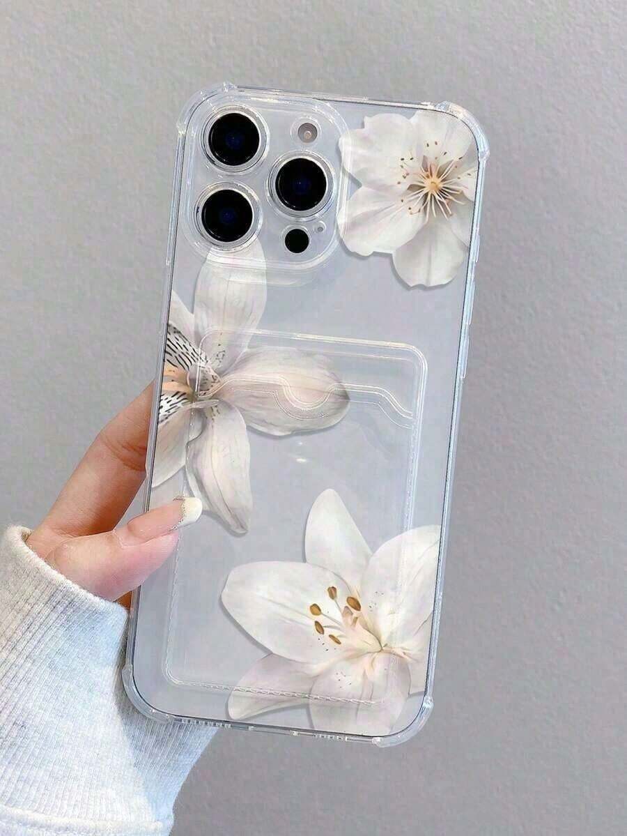 1pc Transparent Card Slot Stand Phone Case Compatible With IPhone 15, 14, 13, 12, 11 Pro Max, 14 Plus, Transparent Wallet Silicone Shockproof Back Cover Waterproof Anti-Fall Scratch ResistantFOR-YOUR-BELOVED-PHONE Christmas Gifts Christmas Gifts - Thông số kỹ thuật 11 (1 chiếc) - Xem 1