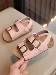 Kids Shoes Summer Girls Sandals Boys Roman Shoes Children Beach Shoes Toddler Shoes - Pink - View 1