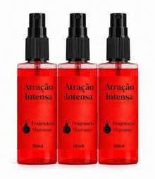 Body Splash Atração Intensa Fragrância Marcante Uso Diário – 60ml - 3 BODY SPLASH ATRAÇÃO 60 - Visão 1