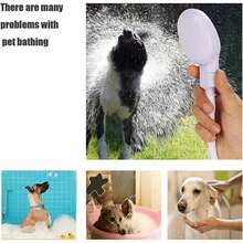 Portable Sink Faucet Shower Head, Multi-Function Rubber Hose Shower Head, Easy To Install, Versatile Sink Shower Head Accessory, Suitable For Bathroom Sink And Garden Hose Connection, For Shampooing, Pet Bathing, RV Bathroom And Home Use - 1.5-meter Extended Shower Head and Metal Adjustment Buckle - View 11
