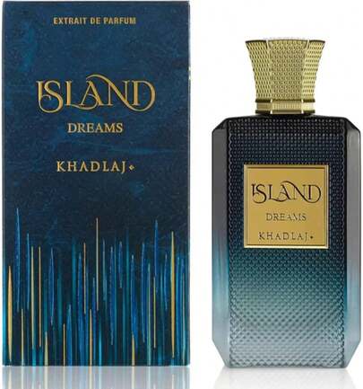  Island Dreams Extrait De Parfum 100ml Khadlaj Perfumes- Unisex Fragrance