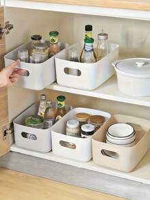 1/5/10pcs-Multifunctional Kitchen Storage Boxes, Suitable For Kitchen Storage, Drawer Organizer, Kitchen Utensils, Kitchen Seasoning, Kitchen Storage, Drawer Storage Boxes, Kitchen Tools, Kitchen Supplies - View 5