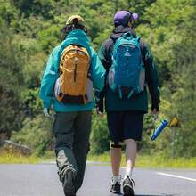 戶外登山背包 超輕便攜旅行包 戶外旅行休閒時尚攀岩包 團體旅行背包 40L 新款防水背包 - 彩色 - 查看 8