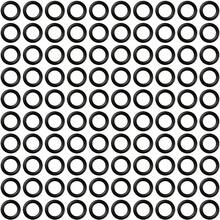 100pcs Dart Rubber O Rings - Antiskid Washers Aluminum Shaft Accessories - Initial - View 1
