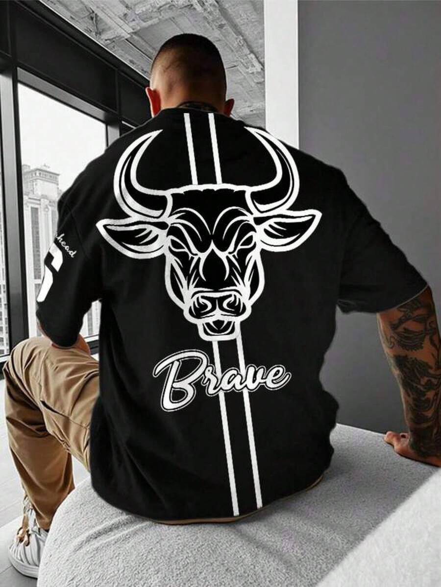 Men Outdoor Tees & Tanks - Black - View 1