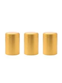 1个小型铁质茶叶/香料收纳罐 - 厨房茶/咖啡调味料容器 - 彩色 - 查看 21