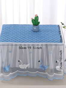 1 cái bọc lò vi sóng, bọc chống bụi, bọc lò nướng kín hoàn toàn có thêu ren, bọc máy in, loại đa năng, quà tặng Ngày của Mẹ, trang trí phòng ngủ, sân vườn, trang trí nhà bếp, mùa hè, bãi biển, đồ dùng du lịch, trang trí phòng, mềm mại, tốt nghiệp - Nhiều màu - Xem 3