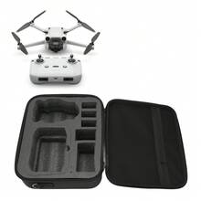 Bolsa portátil para Dron, bolso de hombro, Estuche de transporte de almacenamiento para accesorios D*JI MINI 3 PRO - Negro - Ver 8